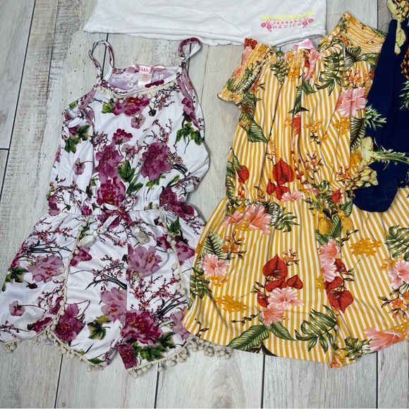 Girls Dress & Romper Bundle size 5/6 - Picture 7 of 16